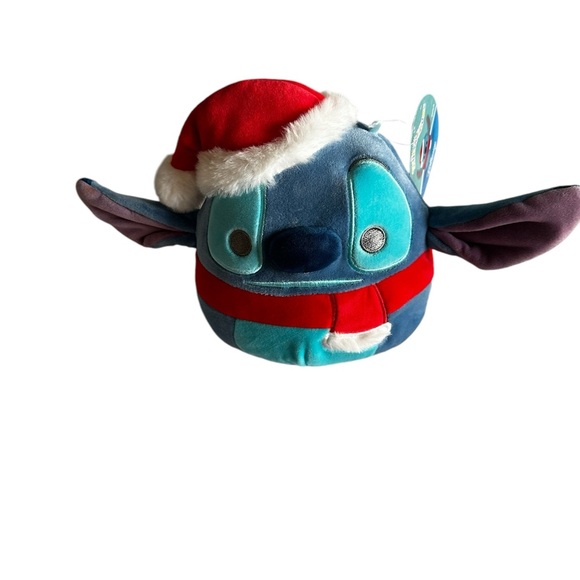SQUISHMALLOW DISNEY’S LILO & STITCH SANTA CLAUS STITCH SZ 6.5” - Picture 7 of 15